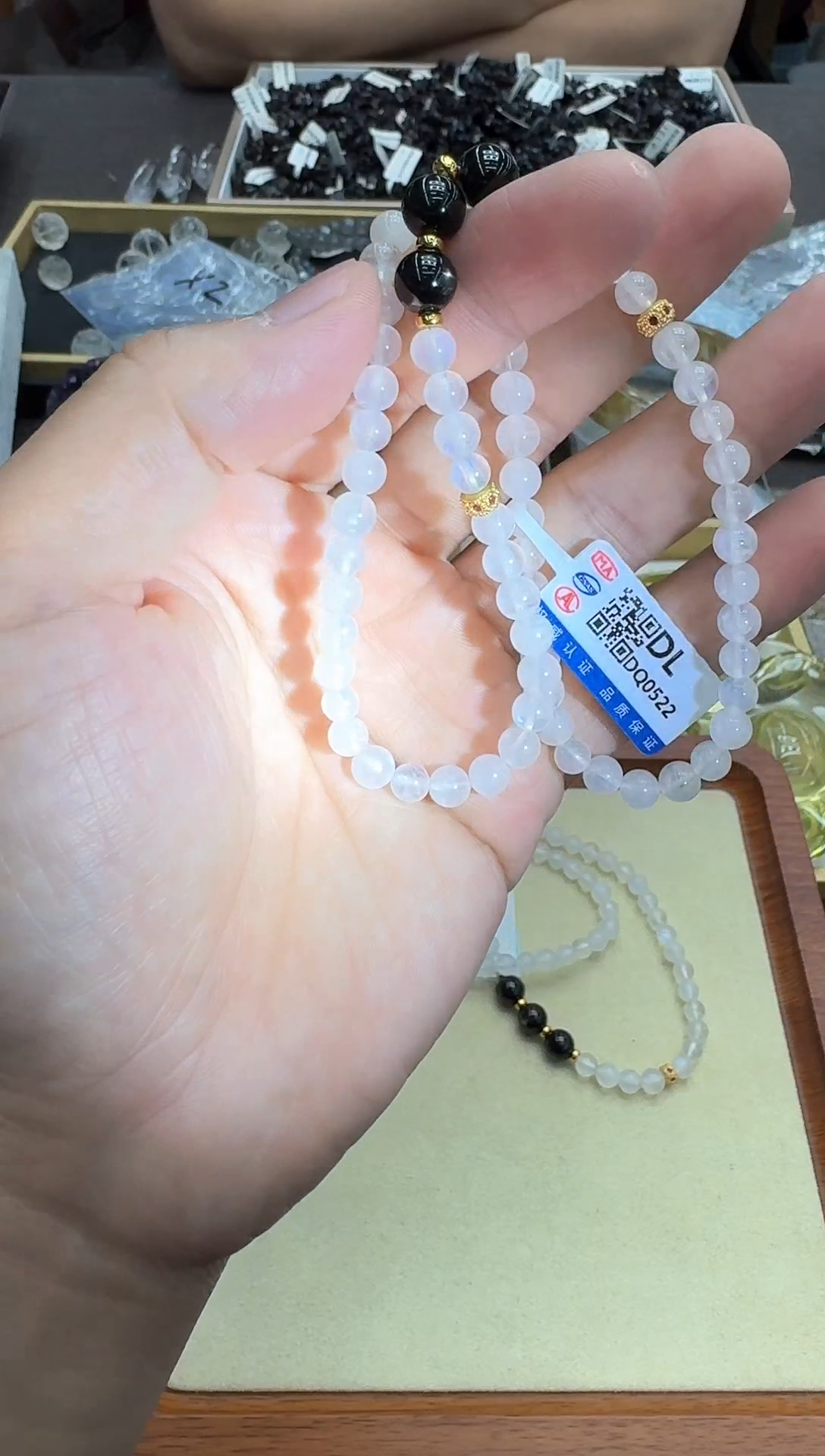 手串未镶嵌月光石【JQ】蓝月光手串（多样性发其一）