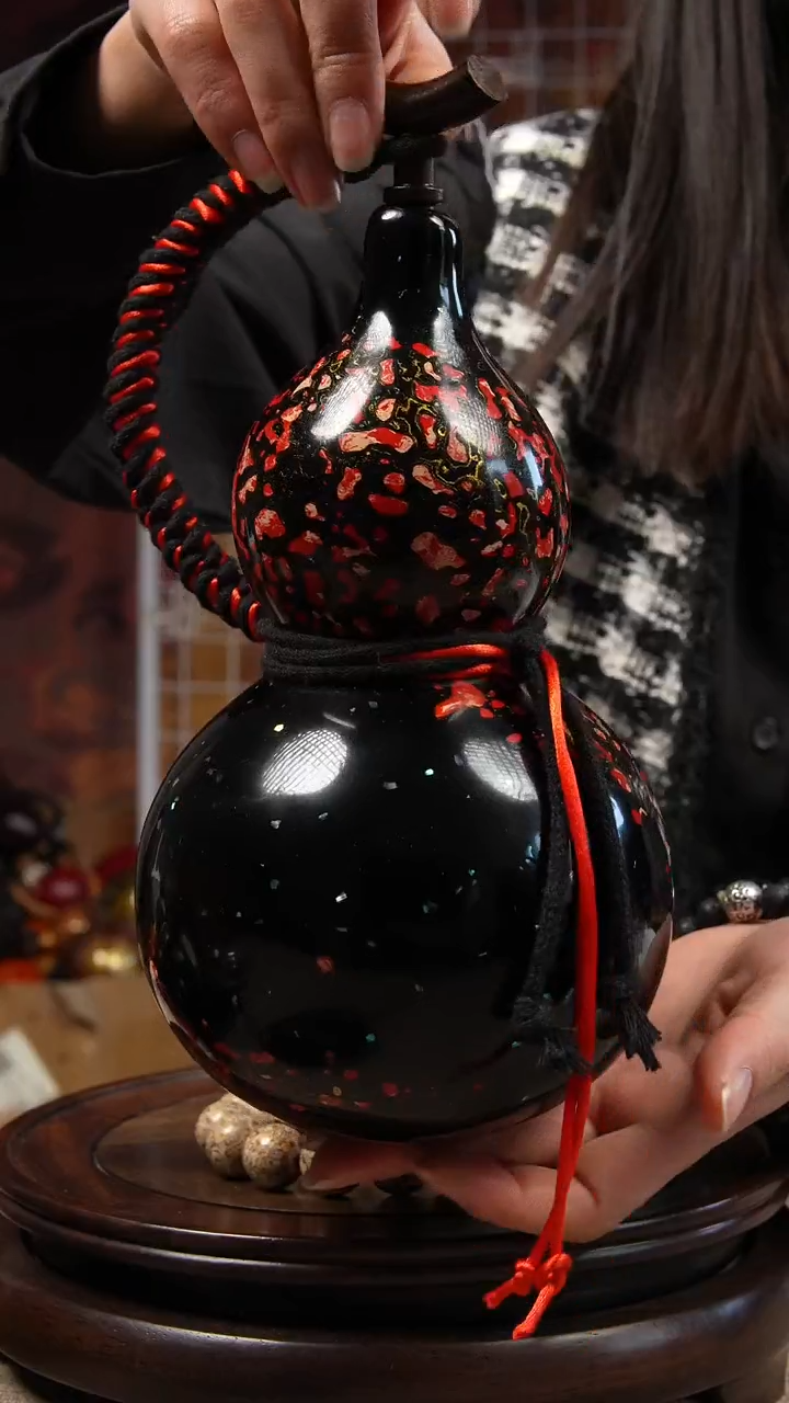 【闪购商品】299号  大漆酒葫芦一物一图