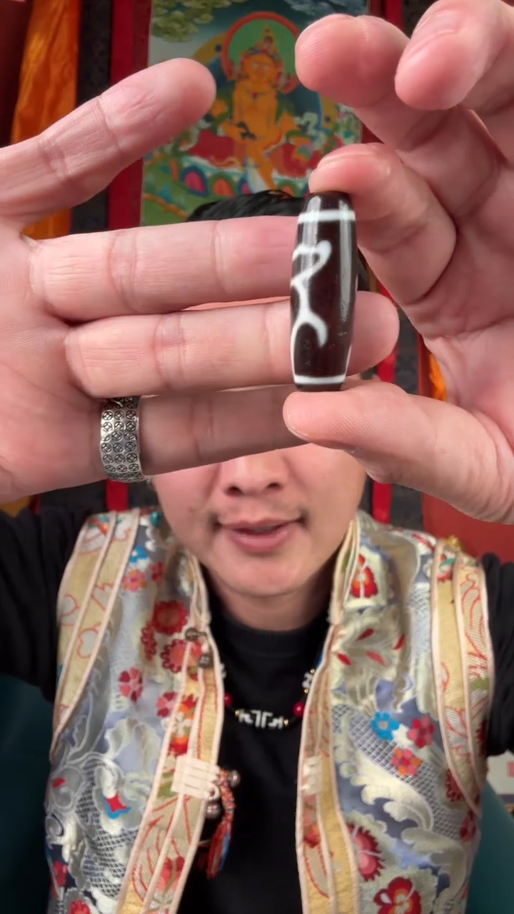 无非金属黑白珠子