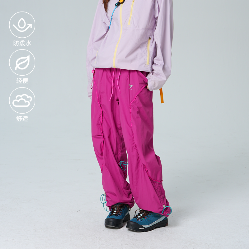 小小来野·户外轻量休闲宽松运动裤女款长裤XXCK125008