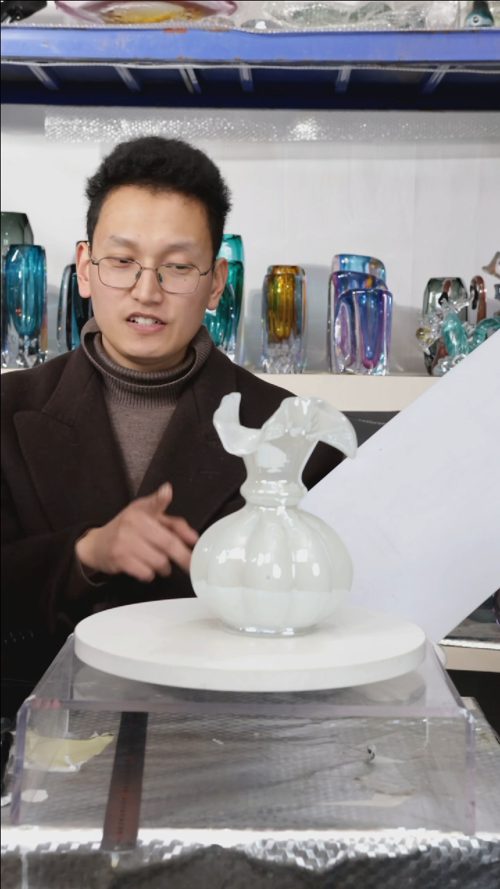 【闪购商品】琉璃【幻彩】高22精品琉璃微瑕福利