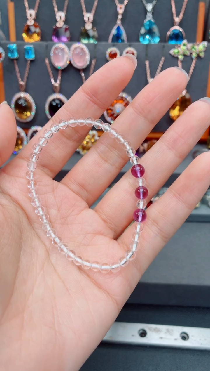 未镶嵌手串水晶水晶手串