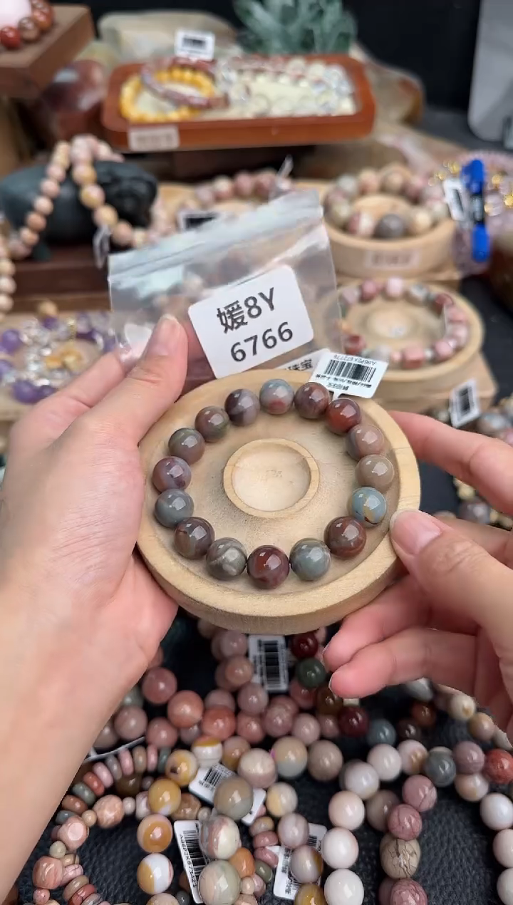 石英质玉手链未镶嵌A****?8Y6766