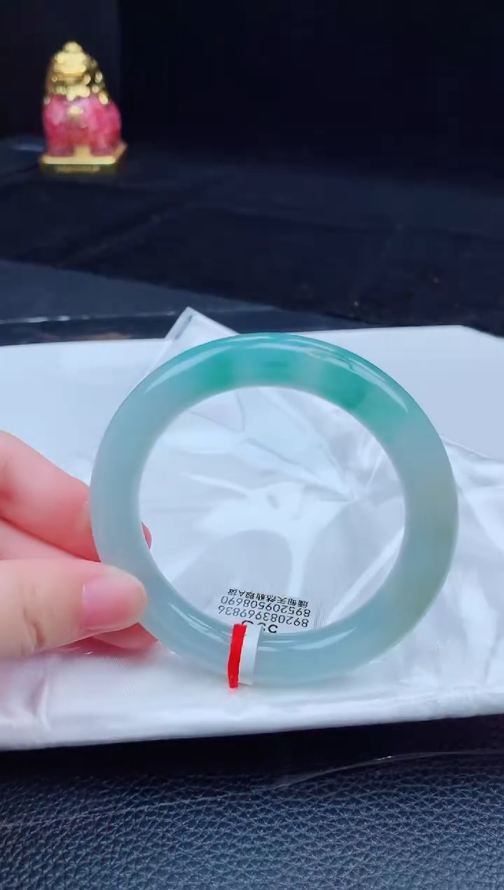 翡翠手镯未镶嵌缅甸天然翡翠A货手镯