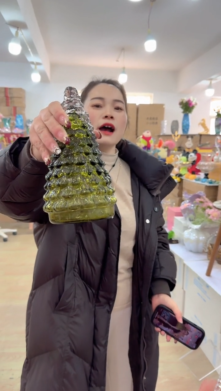 【闪购商品】琉璃迪喜花器-n-早36