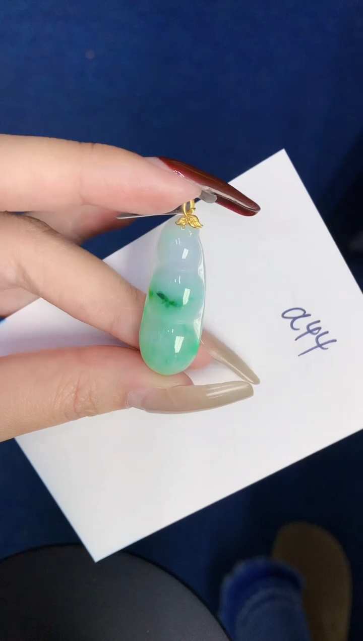 【闪购商品】翡翠颈饰18K金镶嵌0000000000