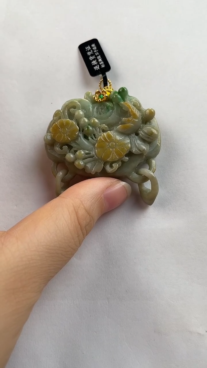 【闪购商品】翡翠颈饰未镶嵌定制翡翠2502