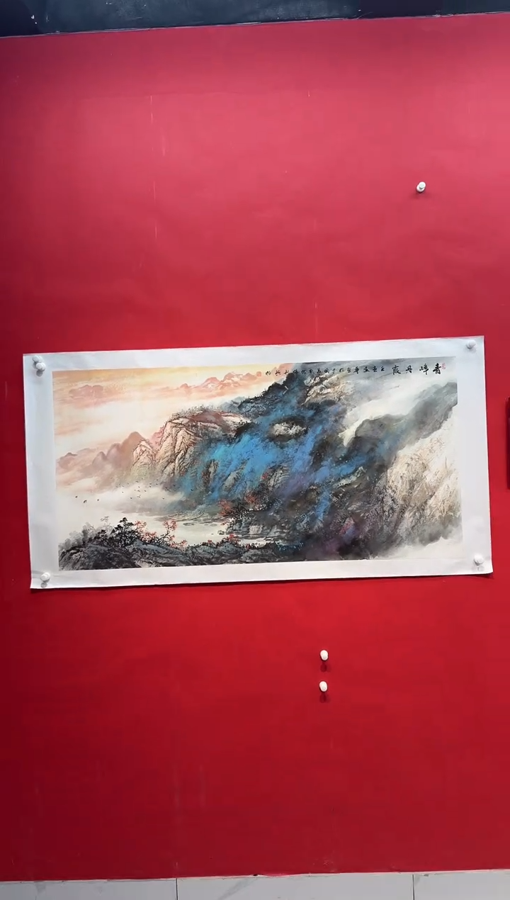 国画画家陆远华纯手绘原作