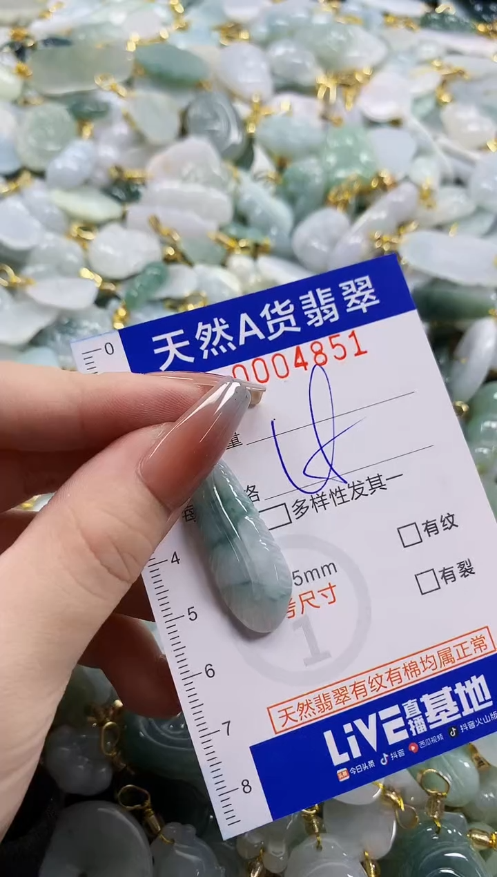 颈饰未镶嵌翡翠天然A货翡翠