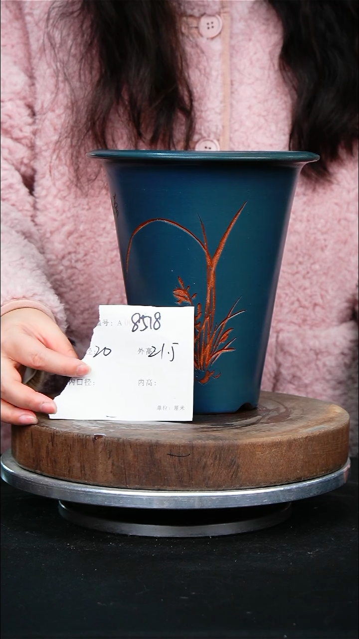 紫砂花盆8518紫砂花盆