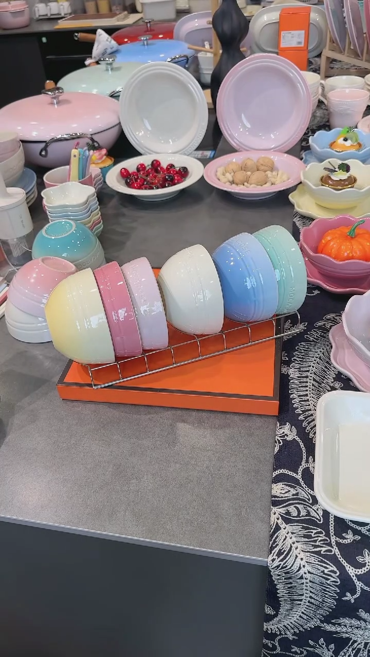 【闪购商品】瓷6色米饭碗