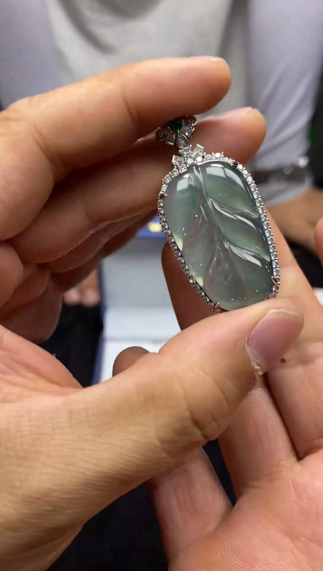 【闪购商品】翡翠颈饰未镶嵌天然翡翠A货51