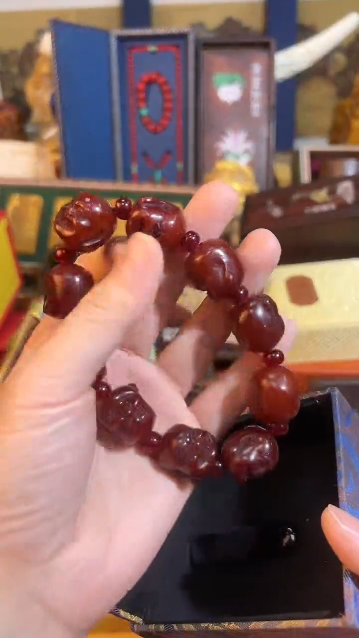 【闪购商品】蜜蜡手链未镶嵌32业业业业业业业业