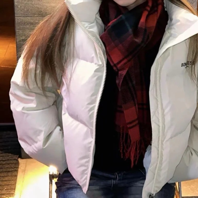 短款立领雾面款式外套棉服嘎嘎