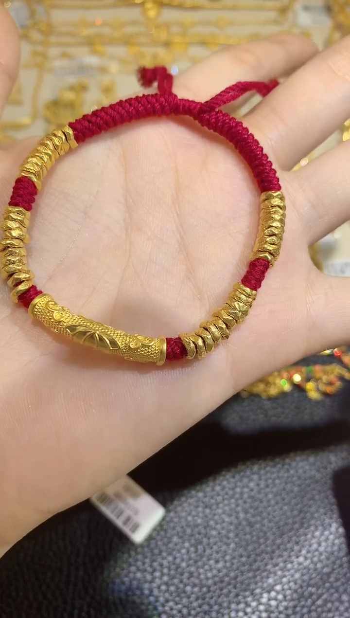 手链定制足金A15多样性发货一件