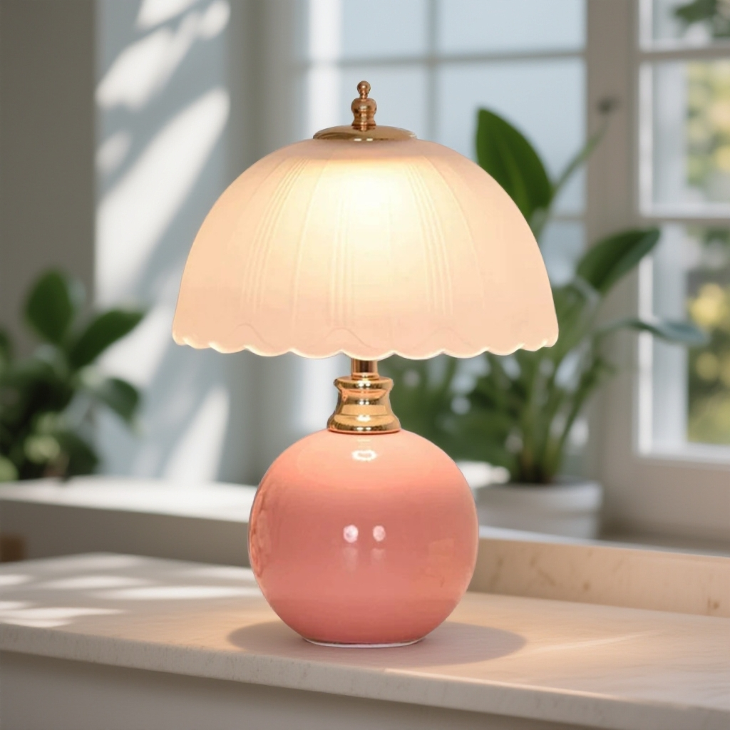 【工厂批发】奶油风台灯卧室床头柜轻奢高级感创意氛围台灯床头灯