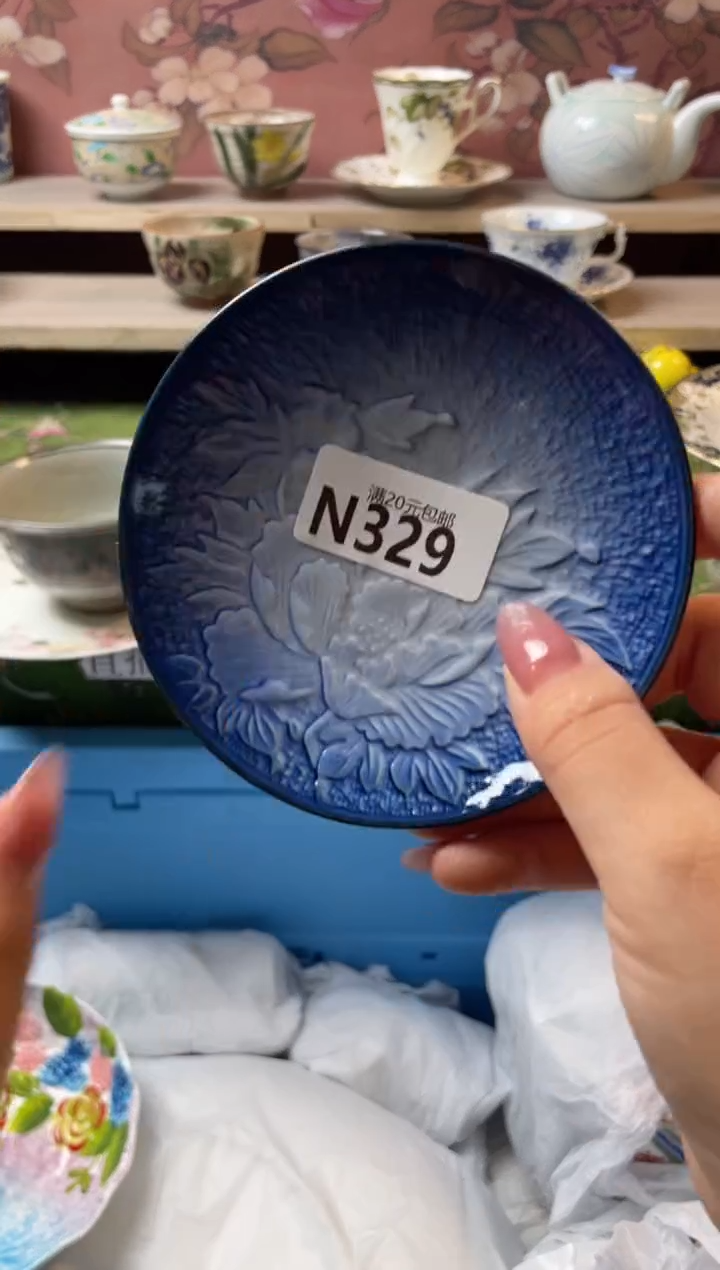 瓷片小*头瓷器瓷器N329