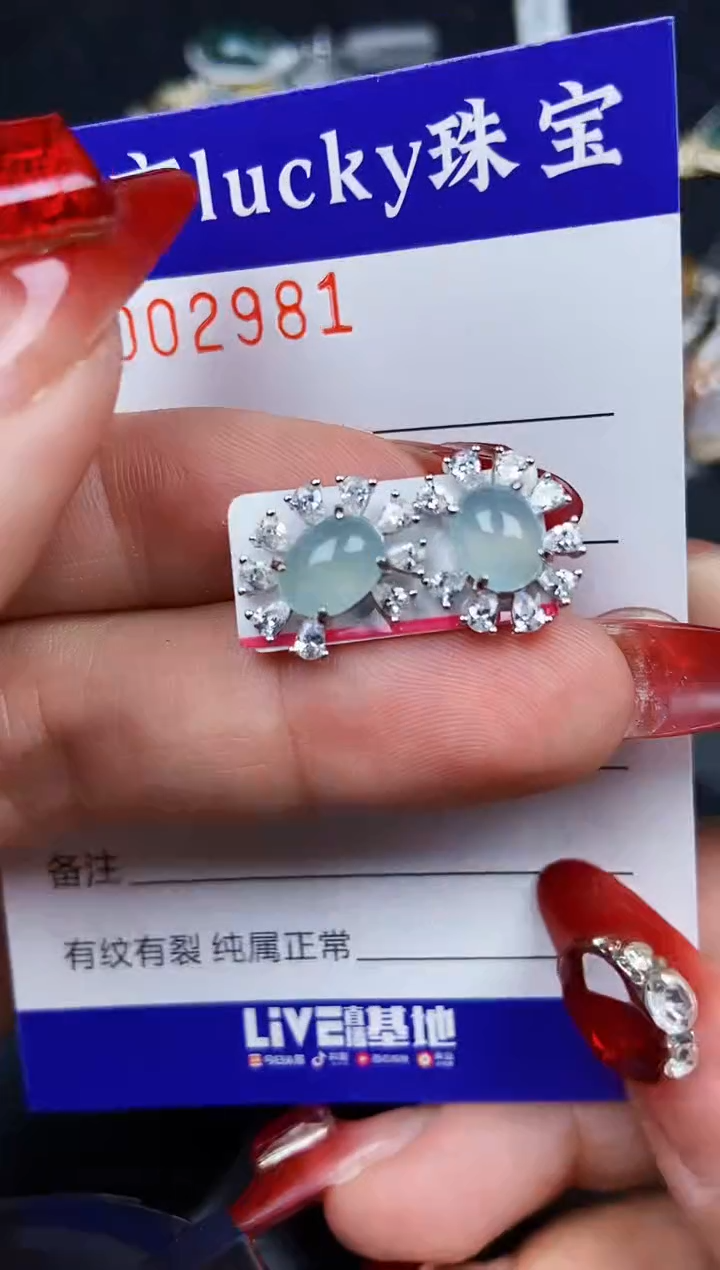 【闪购商品】翡翠颈饰银S925镶嵌2981