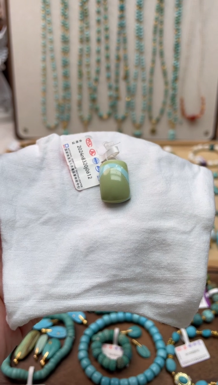 【闪购商品】绿松石珠宝奇石未镶嵌47