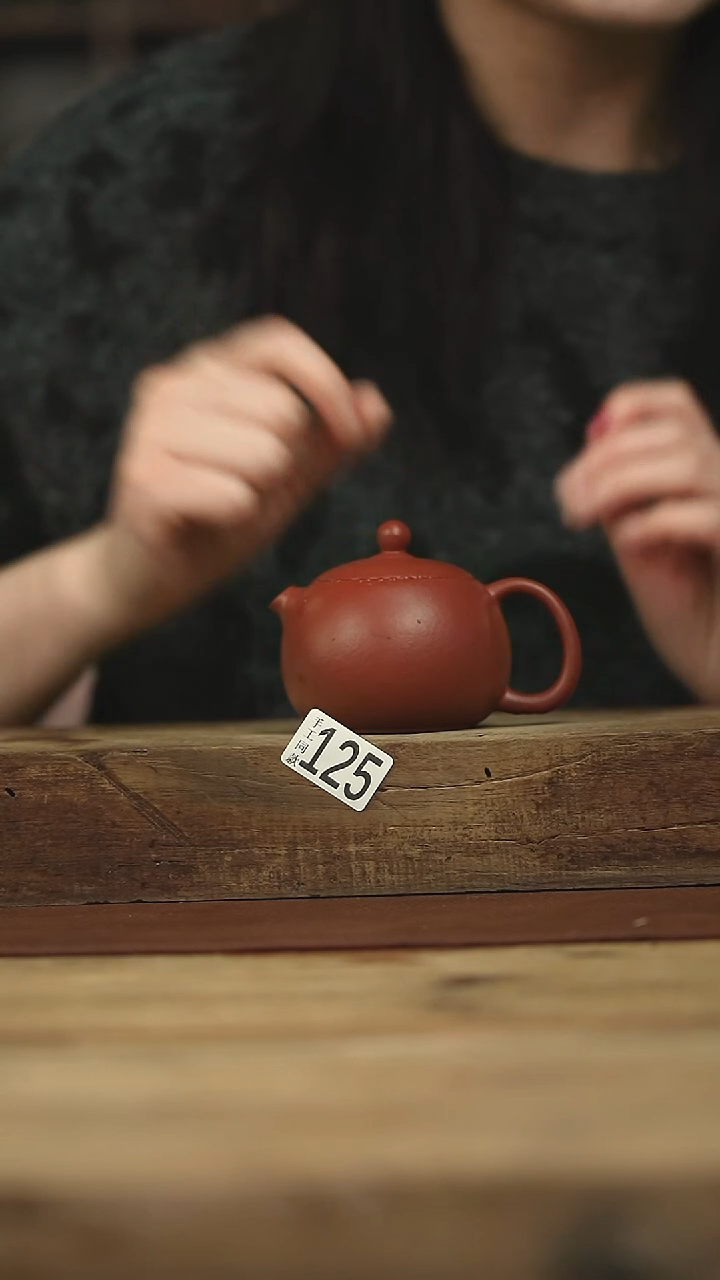 设计师手作款 紫砂小茶壶