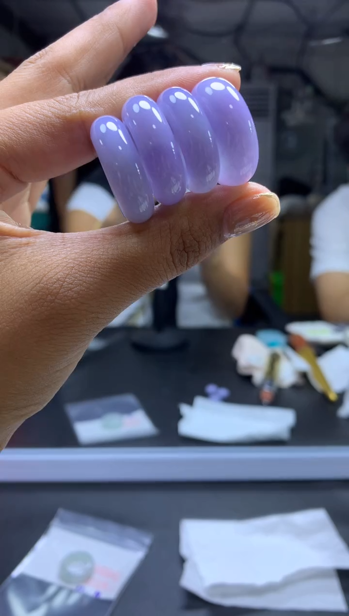 未镶嵌定制翡翠E****K戒圈#9999元-毛货需精细抛光