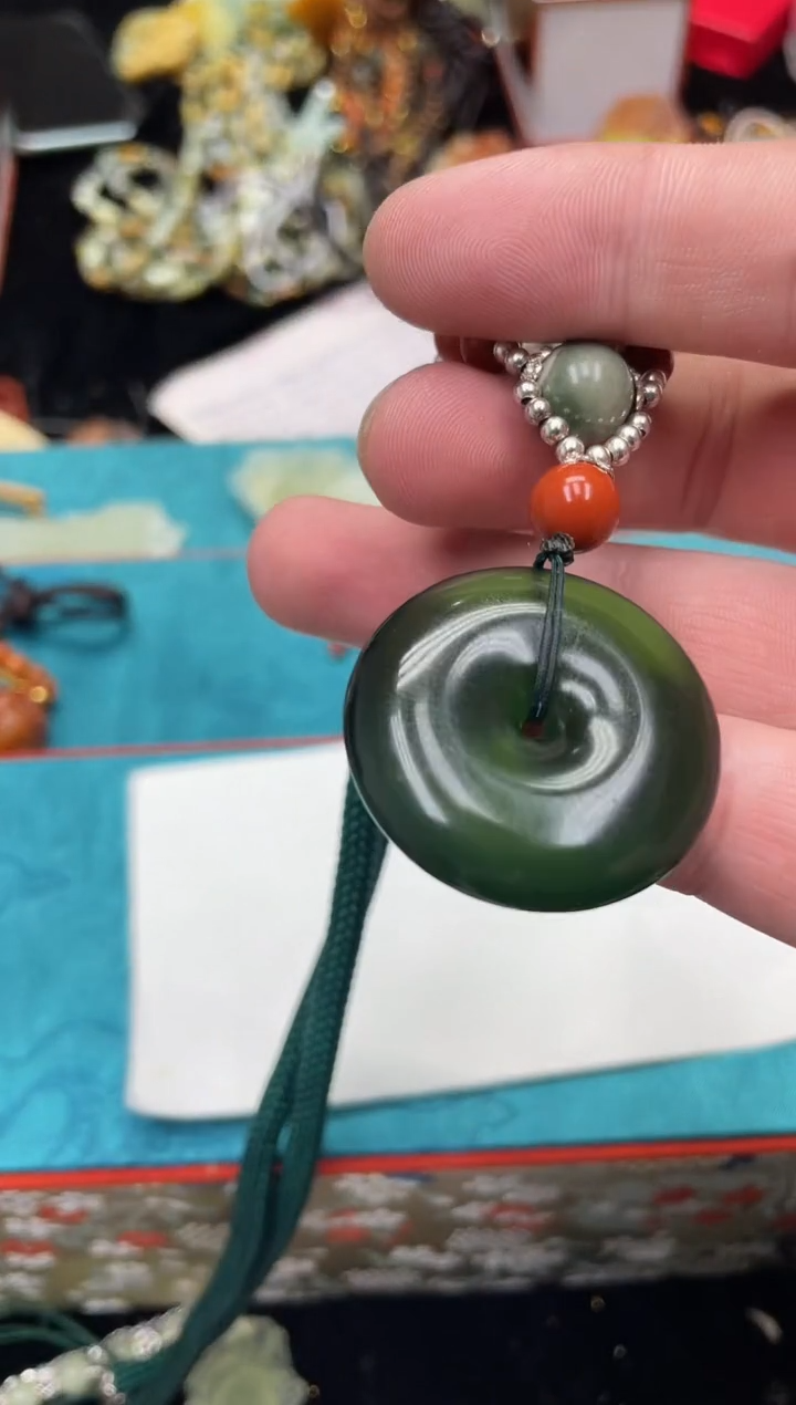 未镶嵌岫玉吊坠·多样性发*货拍一发一