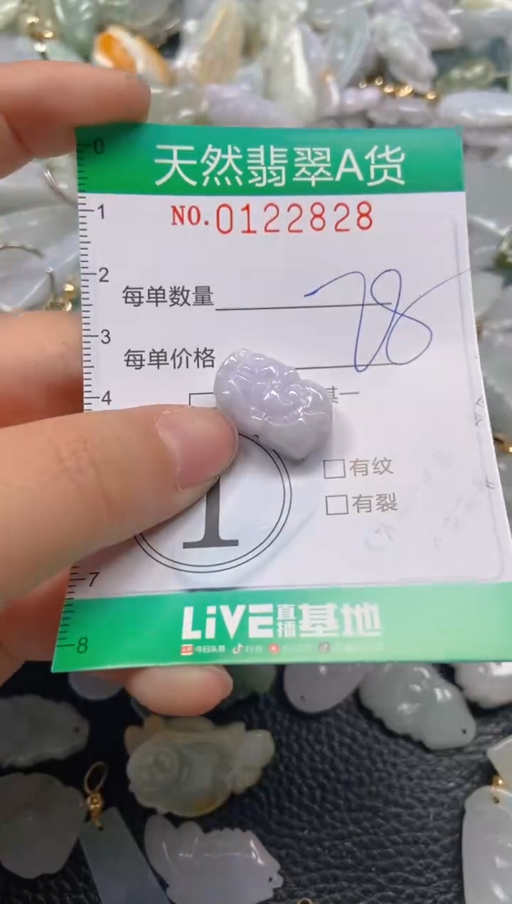 翡翠未镶嵌颈饰闪购0122828