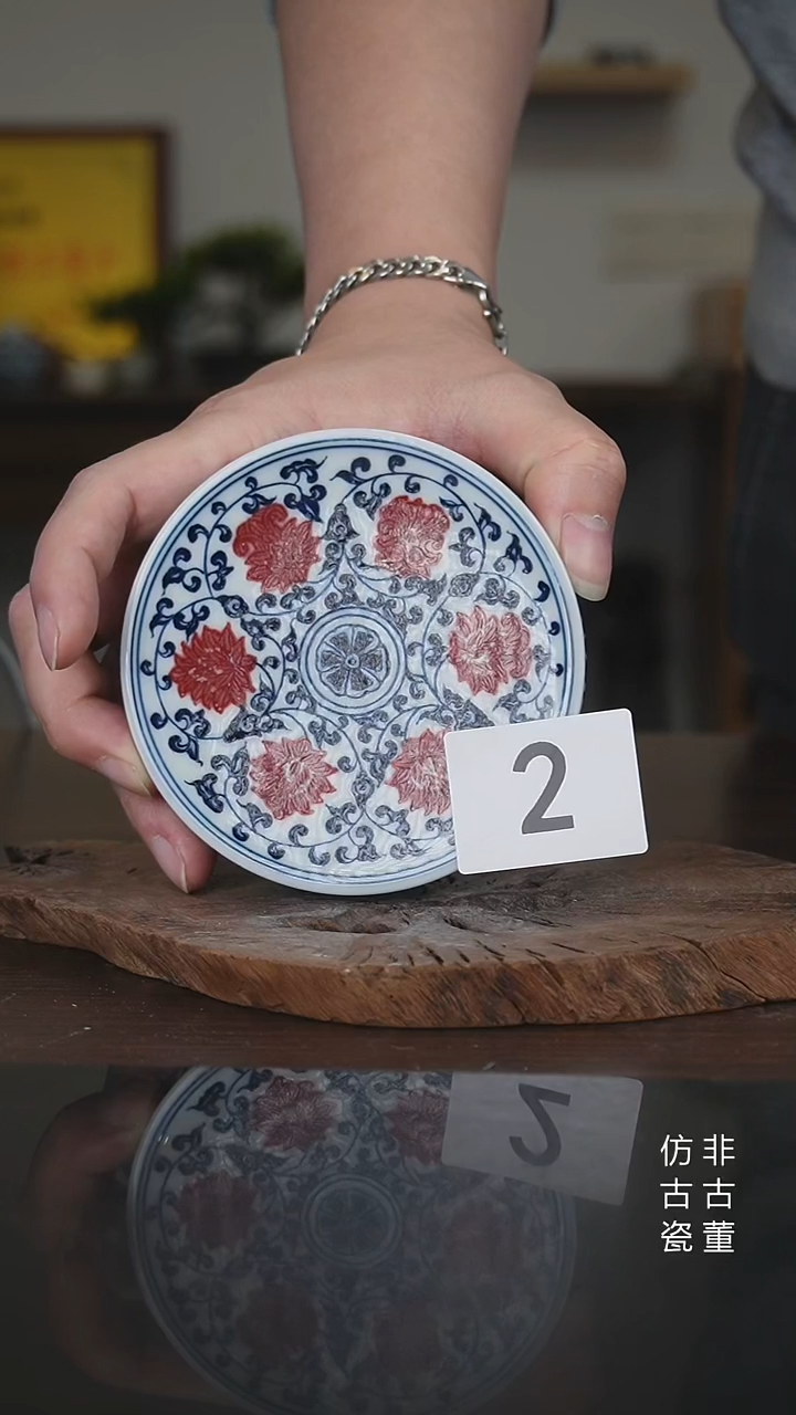 景德镇手工手绘陶瓷微瑕