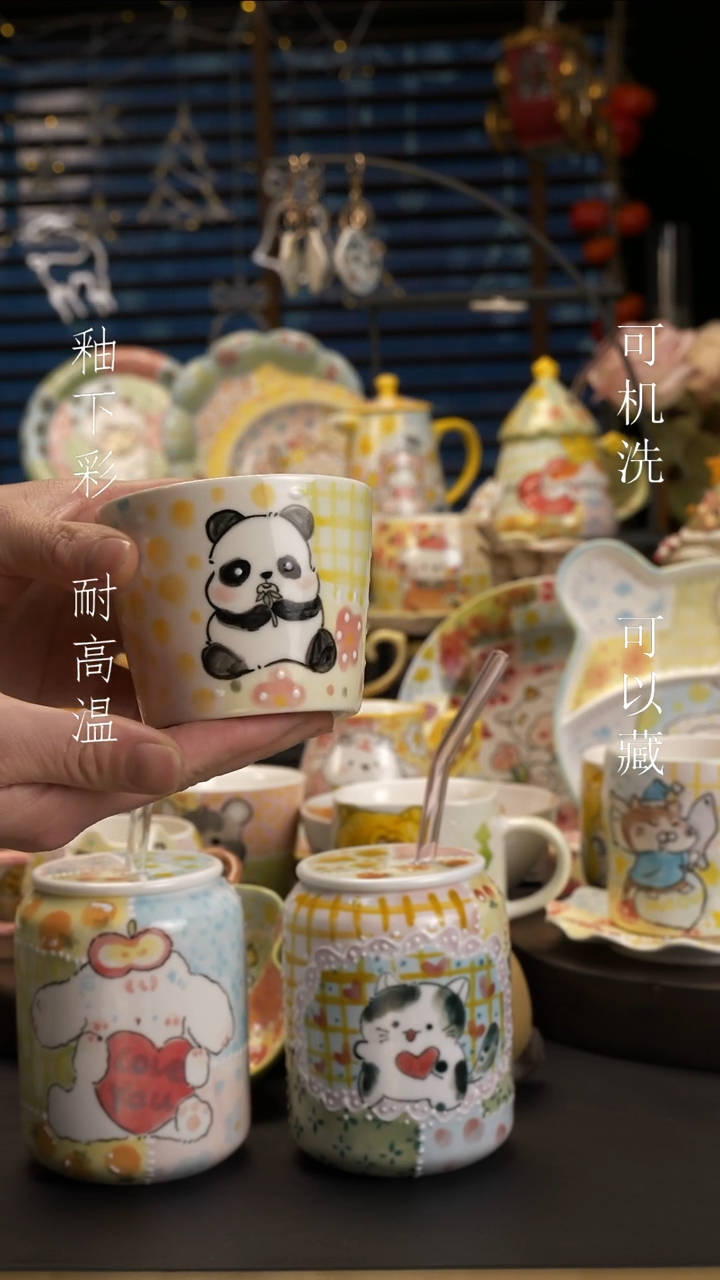 【闪购商品】【原创设计】景德镇手绘陶瓷