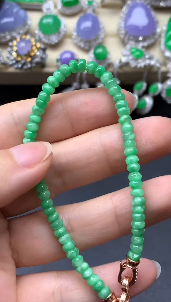 未镶嵌手链翡翠167-中国好珍宝