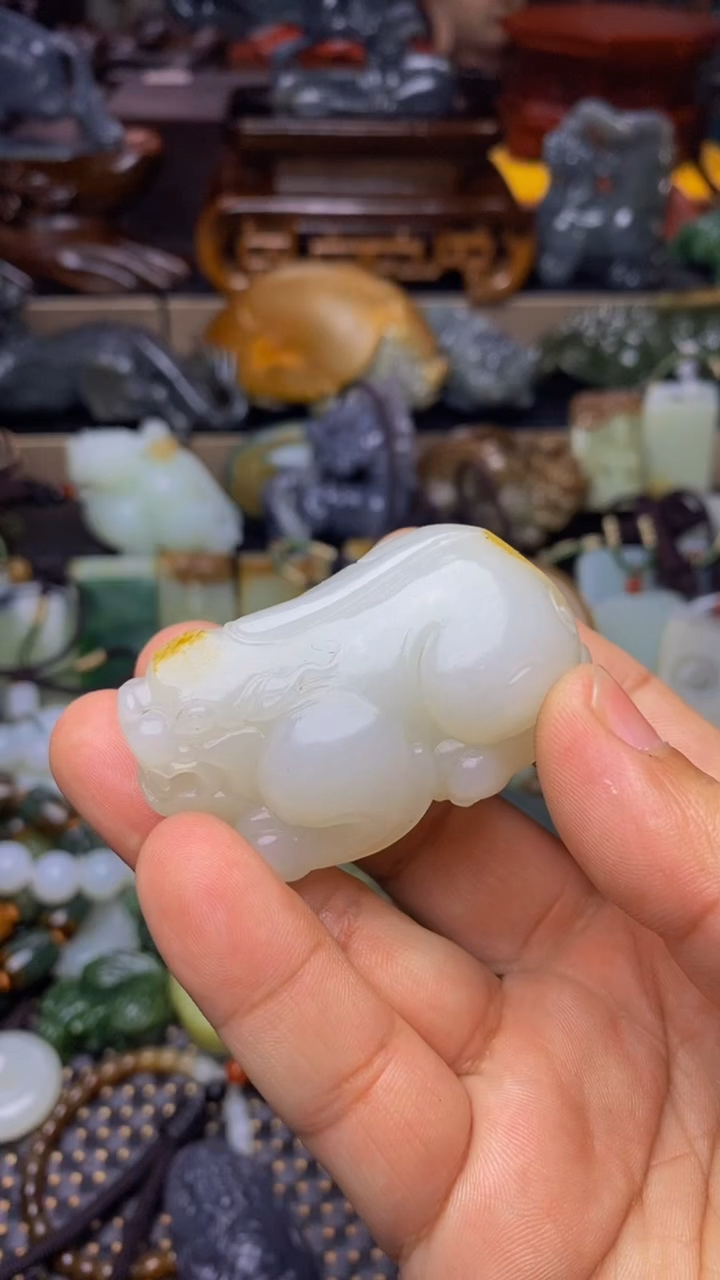 【闪购商品】和田玉挂件未镶嵌1