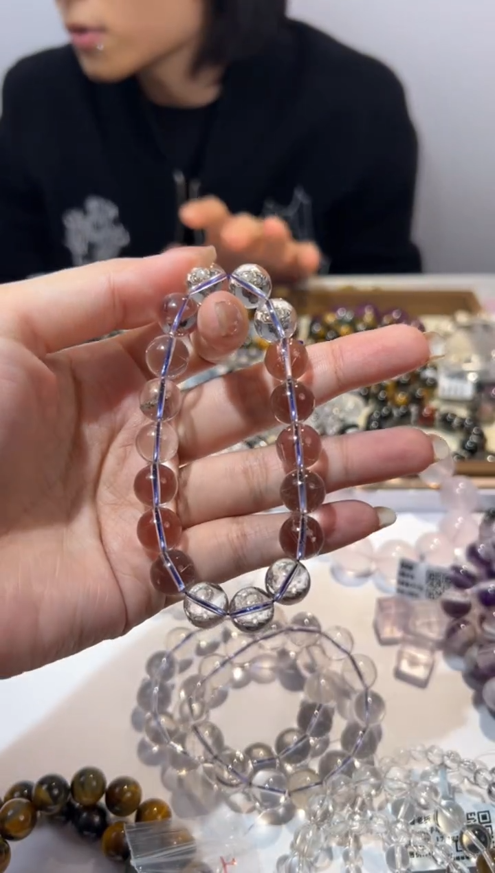 【闪购商品】水晶手链未镶嵌11mm银发