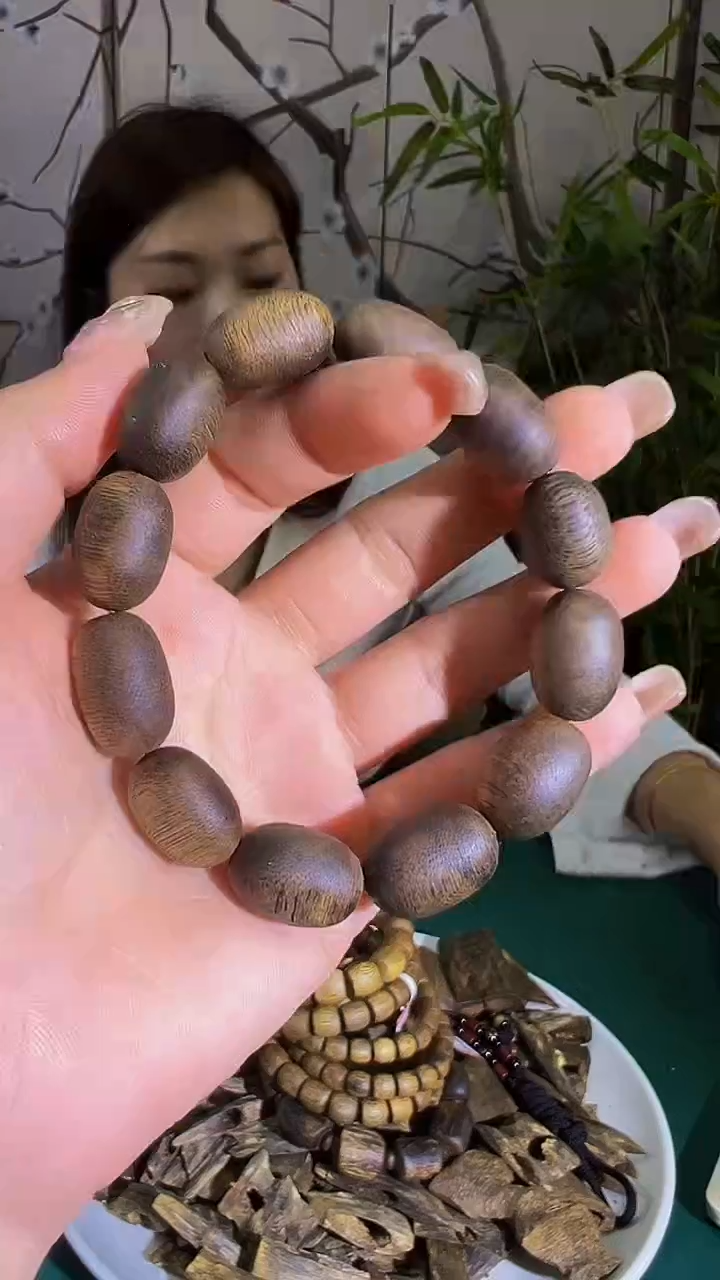 【闪购商品】沉香手串九九沉留疤单圈多样发一11