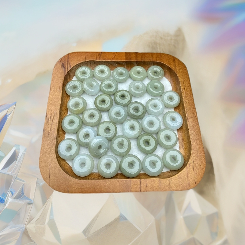 翡翠小平安扣吊坠单件多样性发其一