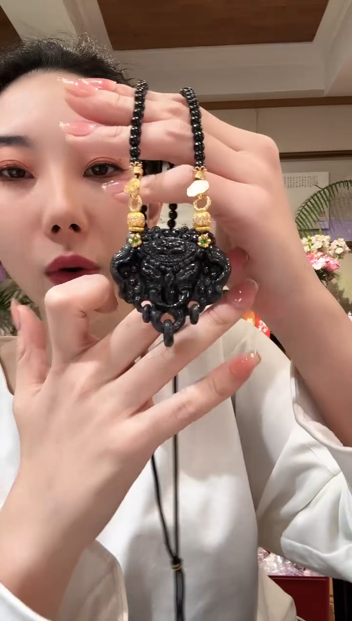 【闪购商品】翡翠颈饰未镶嵌国风