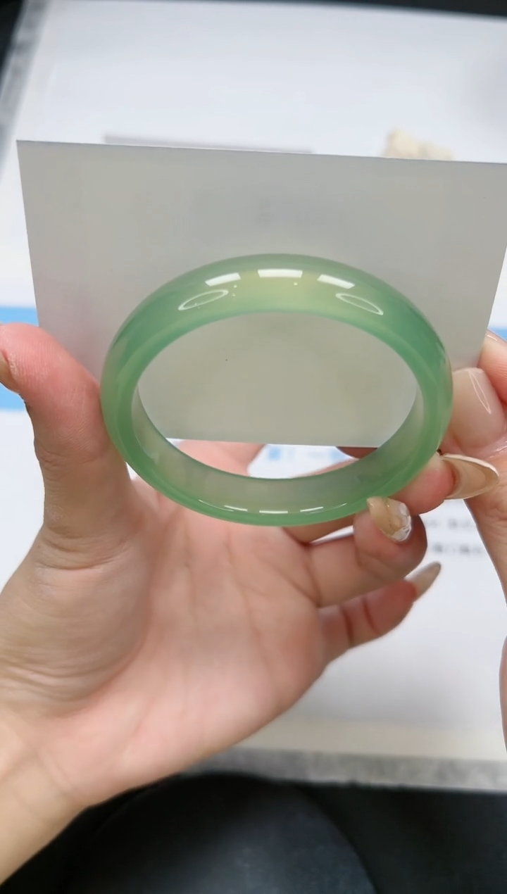 【闪购商品】玛瑙/玉髓手镯未镶嵌251/晴水56.6