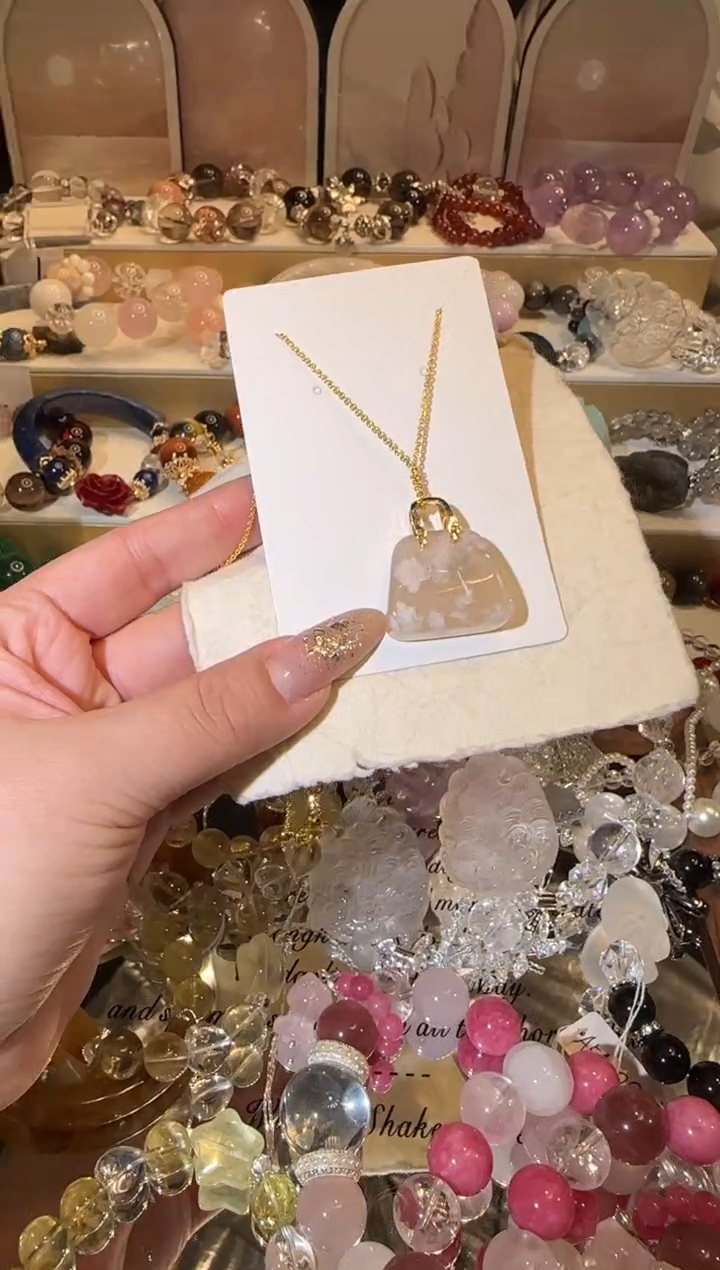 项链未镶嵌水晶多样发一