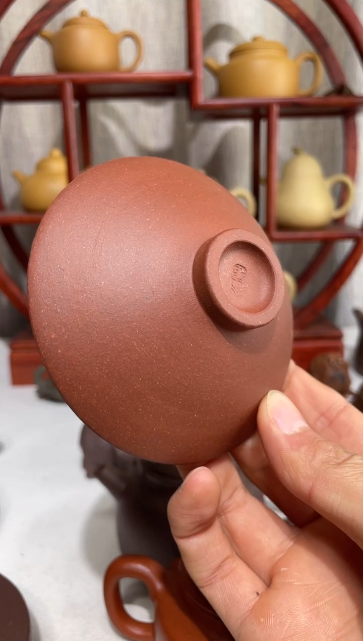 【闪购商品】紫砂茶壶台西底槽青电窑斗笠杯