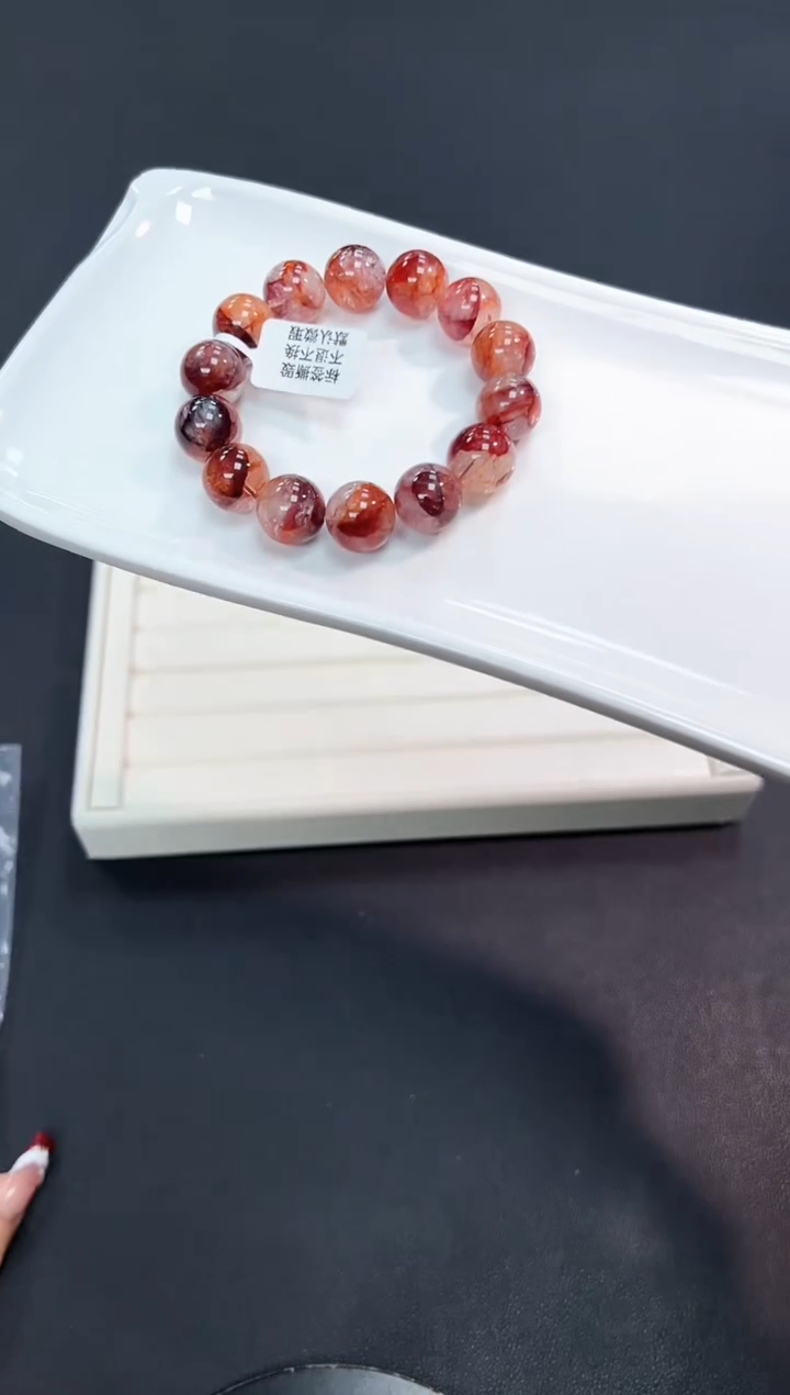 【闪购商品】水晶手串未镶嵌68q多样性发其一/1条默认微瑕