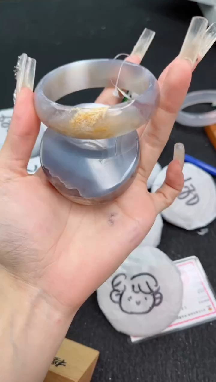 石英质玉手镯未镶嵌59圈口3225963