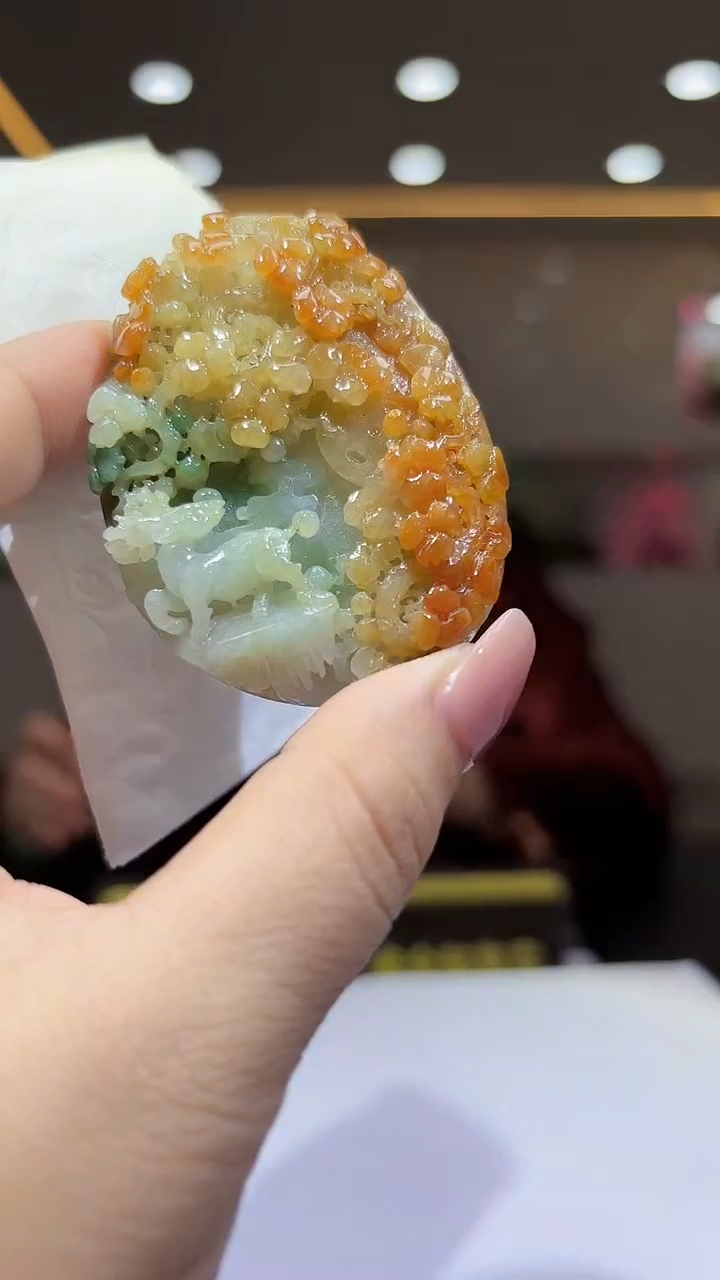 未镶嵌定制翡翠33/1211/C/鹿