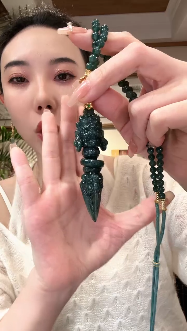 【闪购商品】翡翠颈饰未镶嵌国风