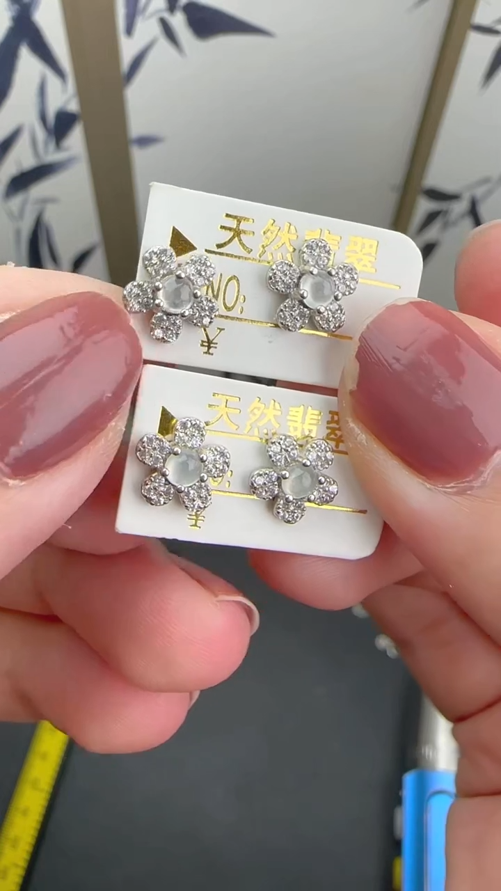 未镶嵌翡翠耳饰JJD1223014多样性发一