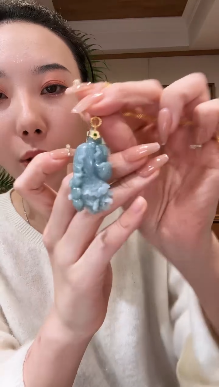 【闪购商品】翡翠颈饰未镶嵌国风