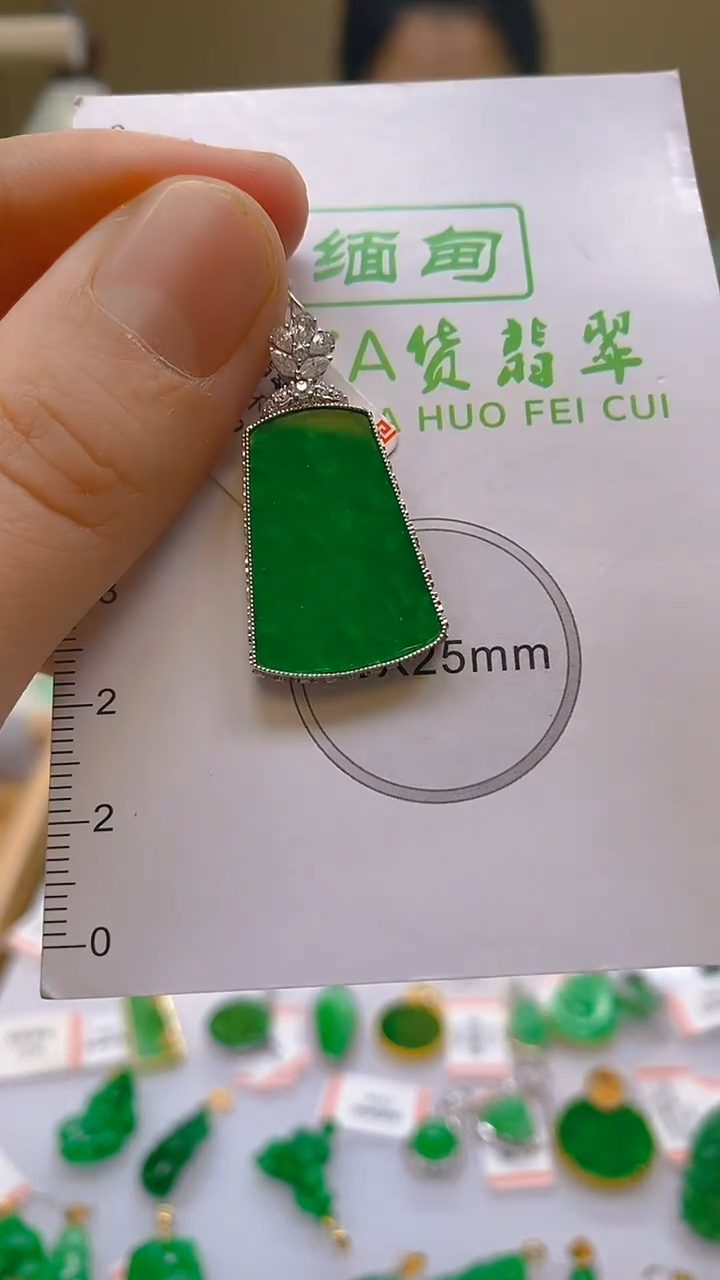 【闪购商品】翡翠颈饰18K金镶嵌新号开播，全场乱卖