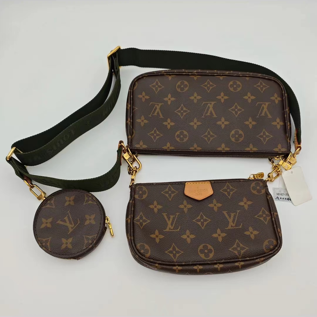99新 LouisVuitton/路易威登 埃戈 安琳/五合一/两款