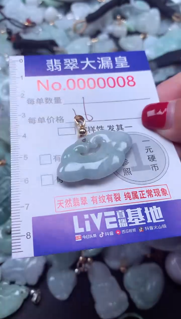 颈饰未镶嵌翡翠8
