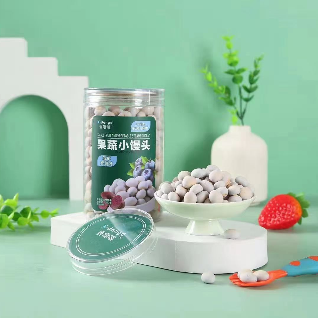 X·dangd果蔬小馒头健康入口即化磨牙辅食宝宝儿童休闲零食