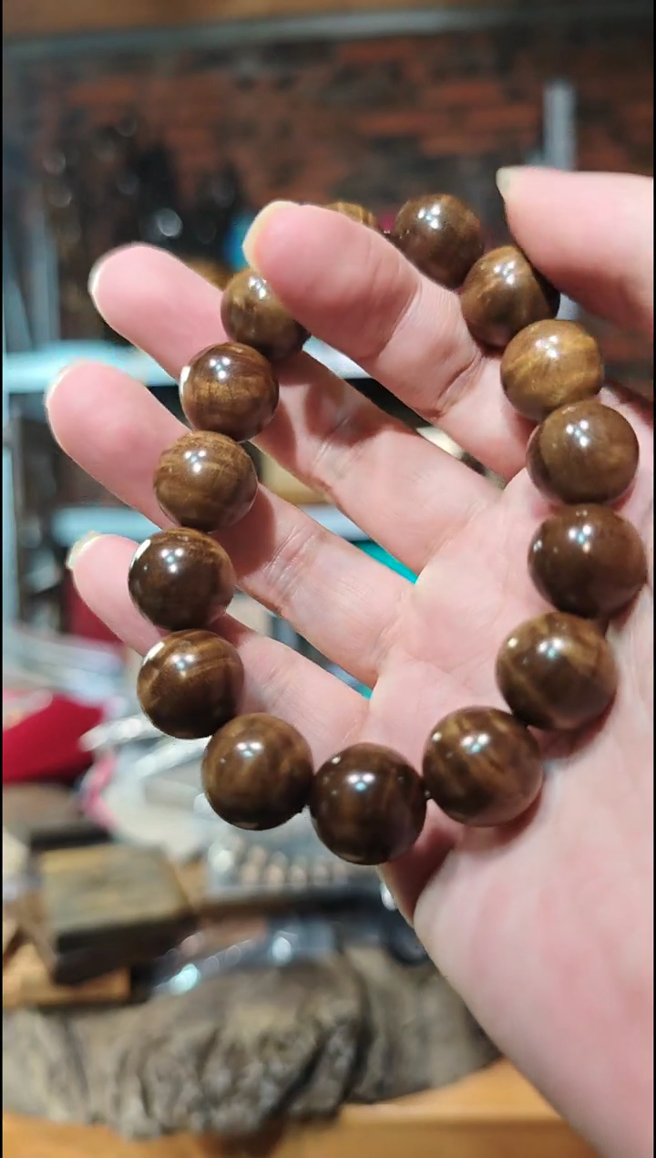 金丝楠1.5阴沉黄龙胆单圈