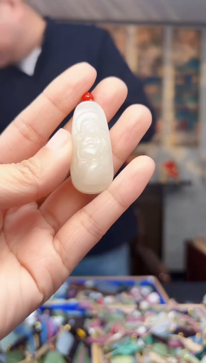 【闪购商品】和田玉挂件未镶嵌拍一发一